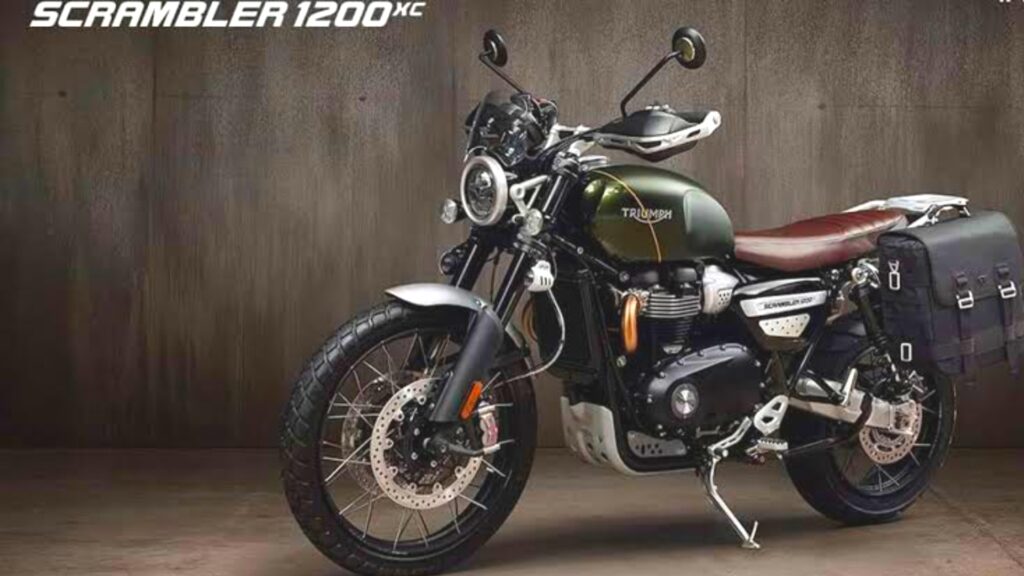 launched triumph scrambler 1200 X